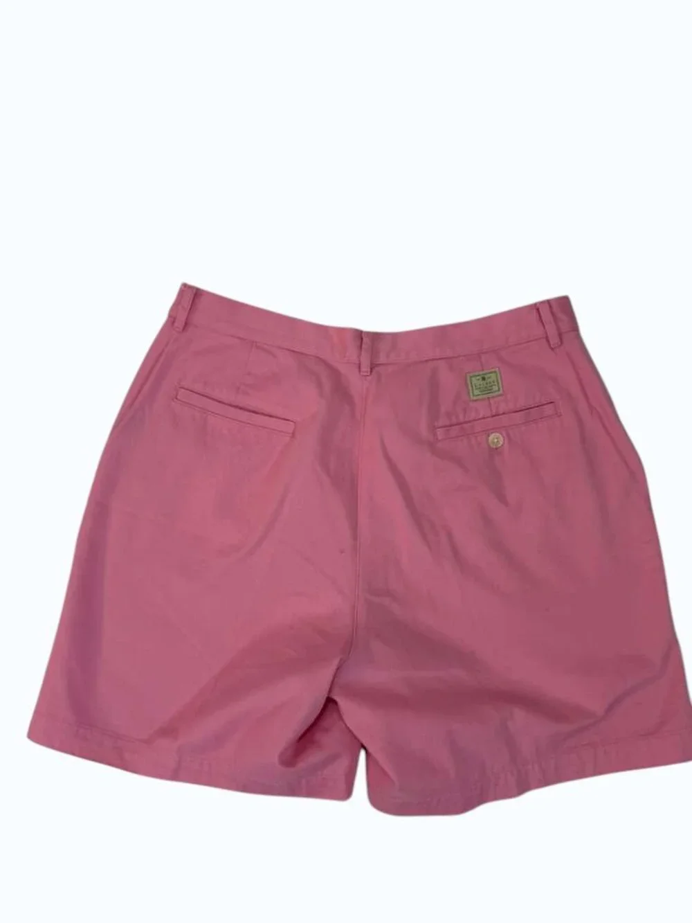 Lauren Ralph Lauren Pink Chino Shorts Size 14 100% Cotton.